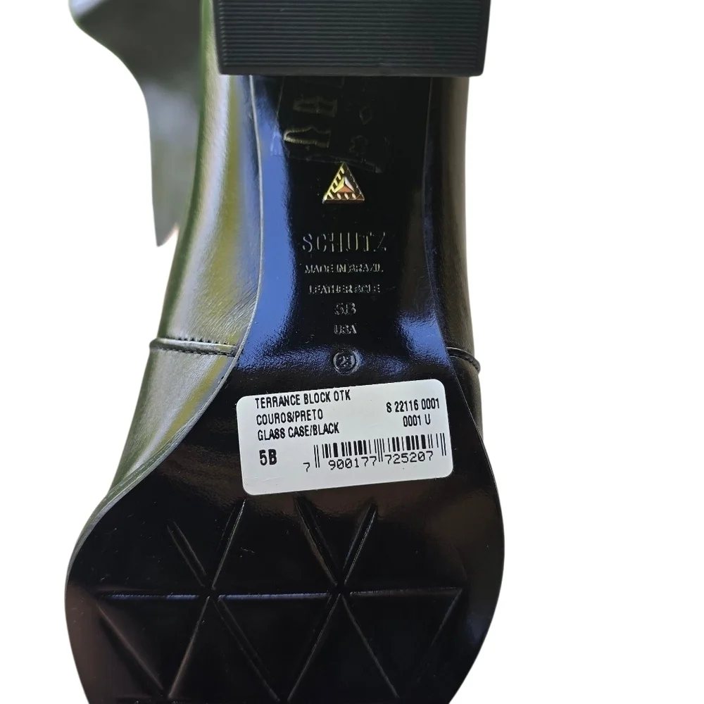 NIB Schutz Terrance Over-The-Knee Block Boots, Size 5B